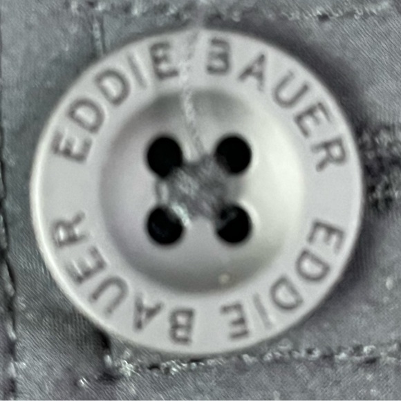 EDDIE BAUER Womens Black Fleece Lined Pants Size 12 Cold Weather - Picture 5 of 15